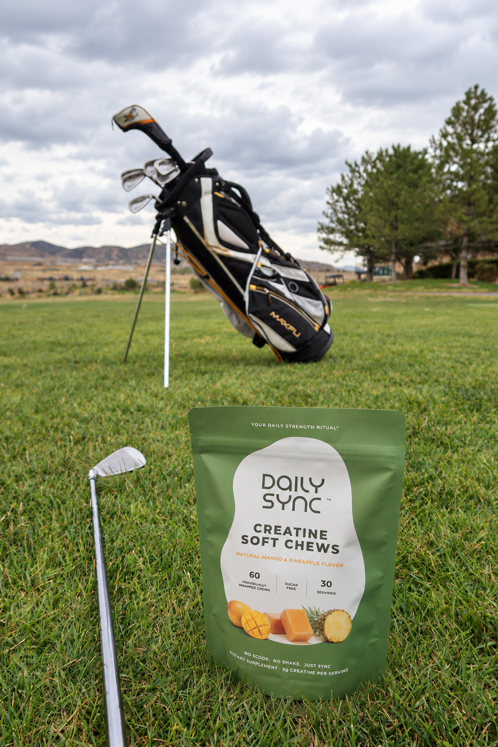 Daily Sync golf lifestyle scene